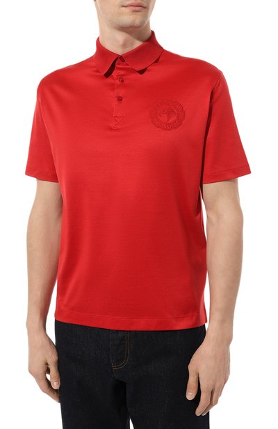 Хлопковое поло STEFANO RICCI, арт. K111025P13/T23260, фото 3