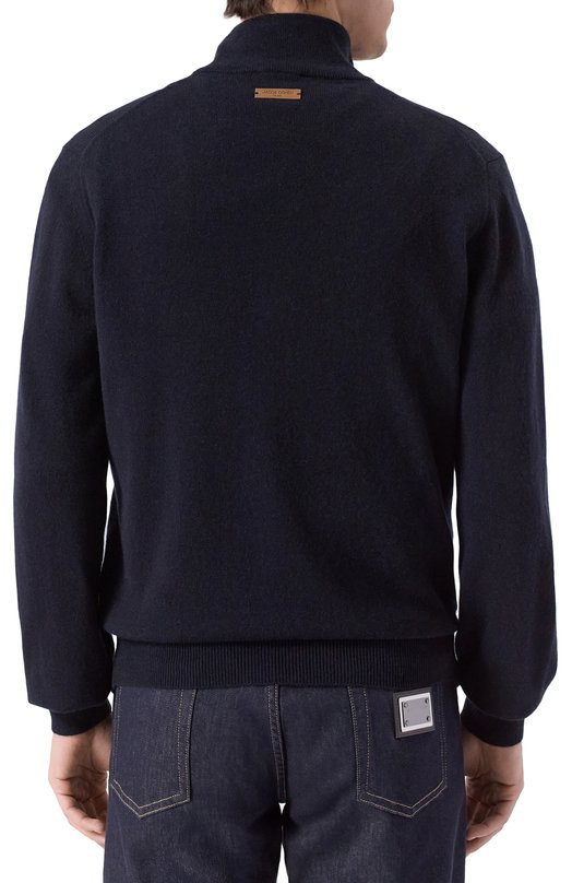 Кашемировый джемпер Jacob Cohen 25I P/JUM_SF003 000 X0012 FL Синий  25I P/JUM_SF003 000 X0012 FL Фото 4