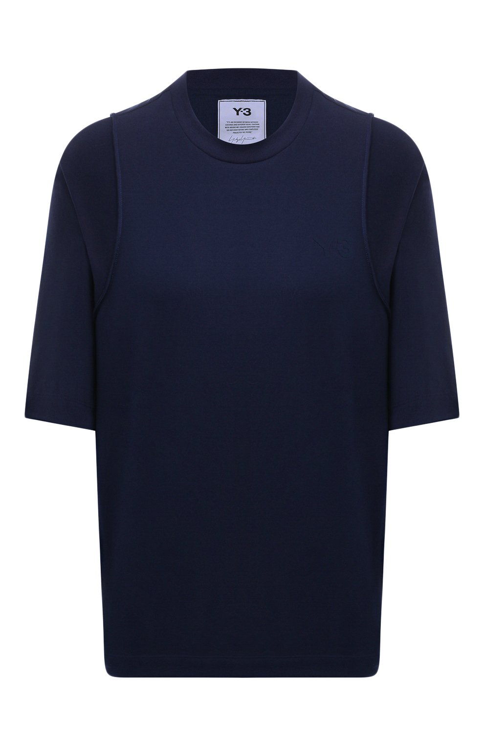 Хлопковая футболка Y-3, арт. GV0317/W, фото 1