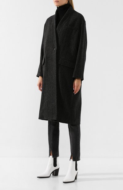 Шерстяное пальто ISABEL MARANT ETOILE, арт. MA0384-00M003E/HENL0, фото 3
