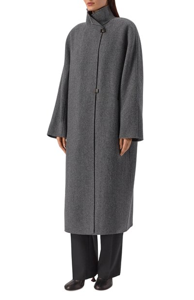 Шерстяное пальто LE17SEPTEMBRE, арт. LS2579CT004EGR, фото 3