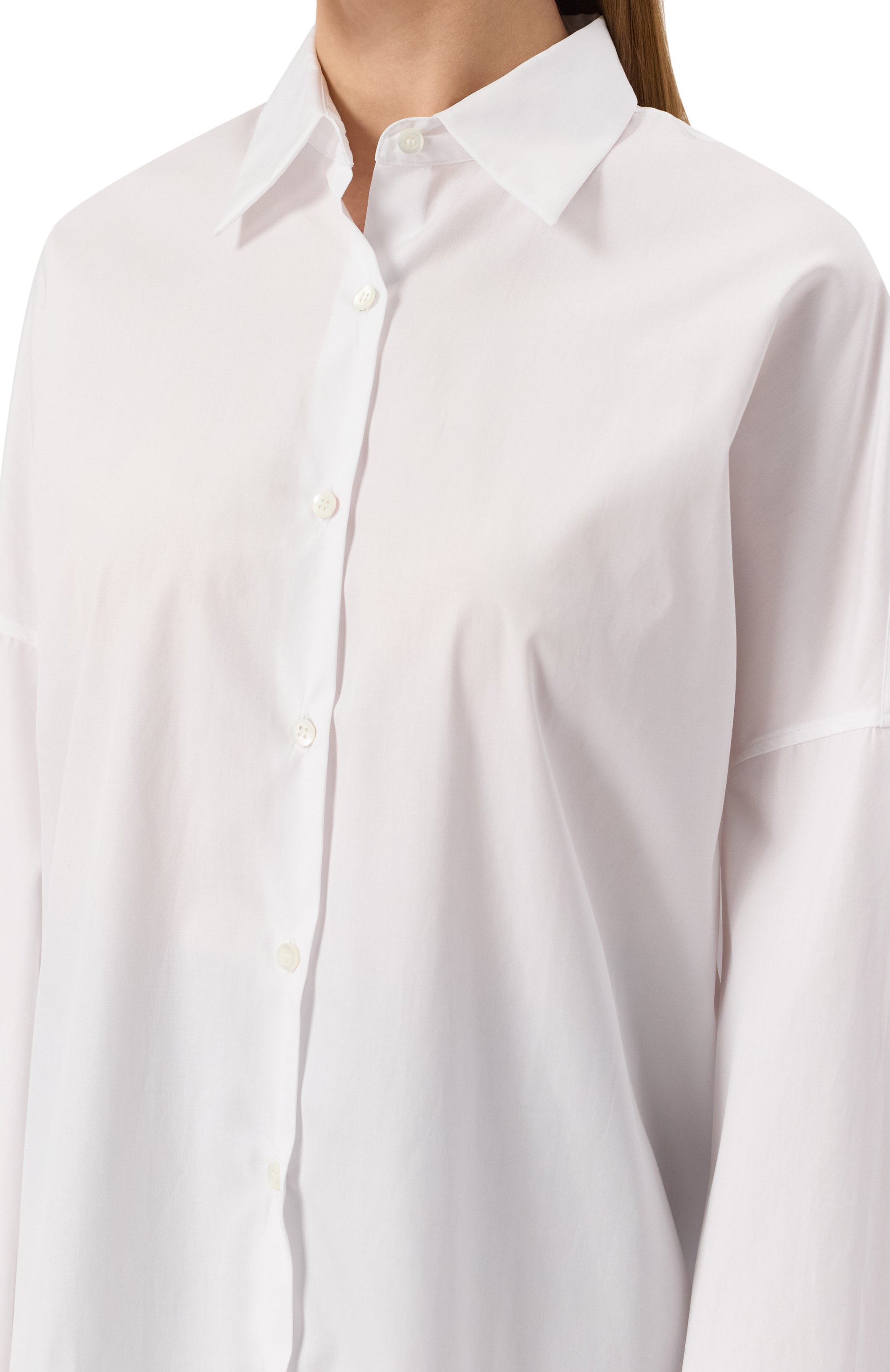 Хлопковая рубашка DRIES VAN NOTEN, арт. 251-010700-1466, фото 5