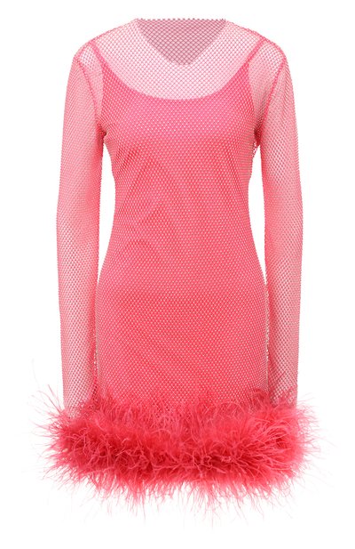 Платье с отделкой перьями ALINE, арт. AL151002-1, фото 1