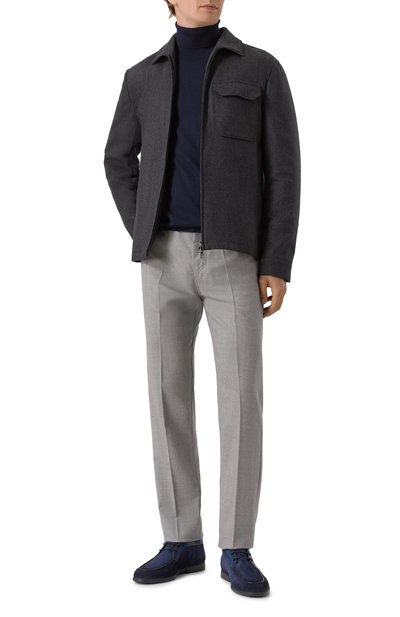 Мужской водолазка из кашемира и шелка KITON, арт. UMKXX04K4