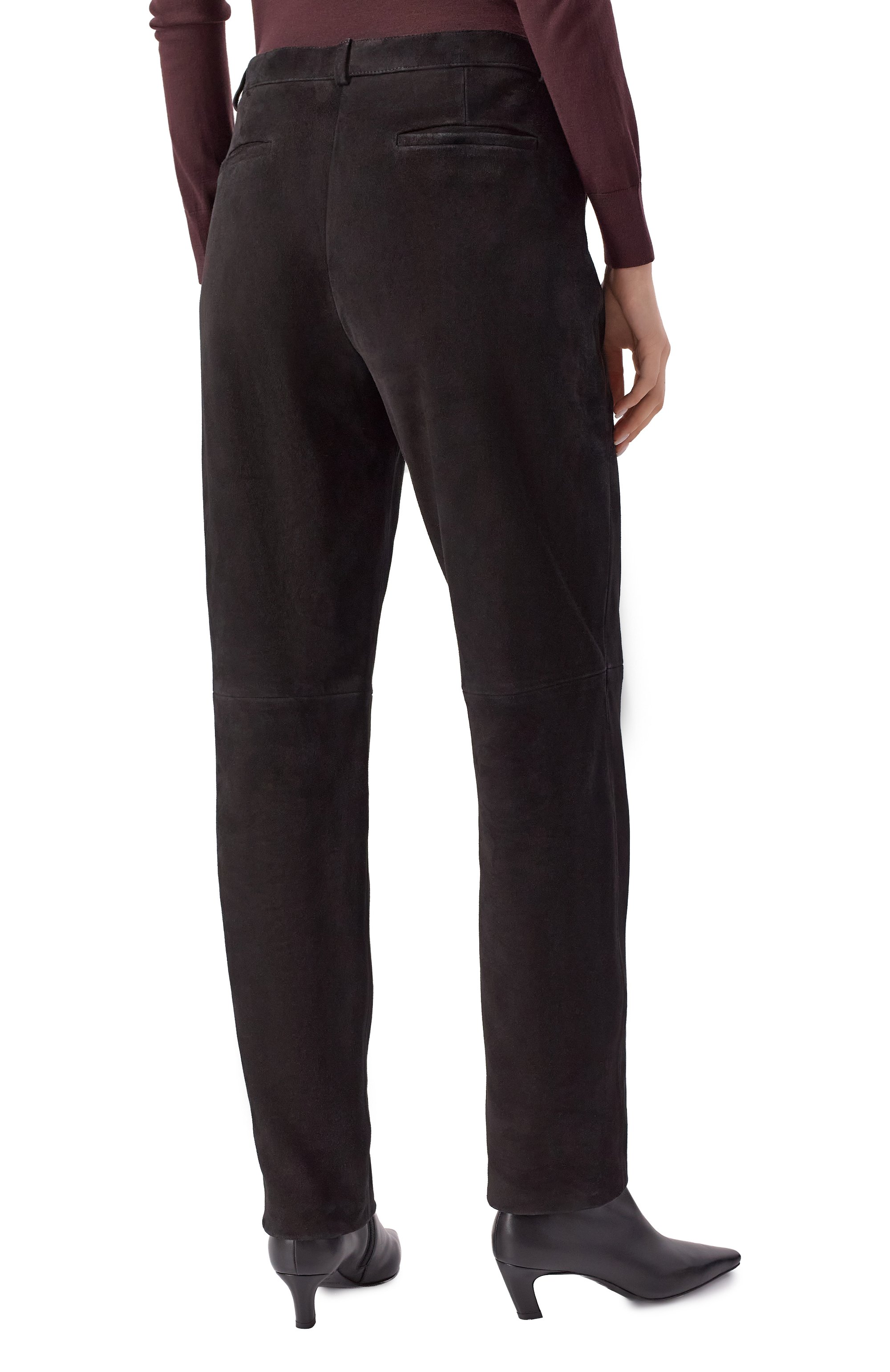 Замшевые брюки 12 STOREEZ, арт. 127841, фото 4