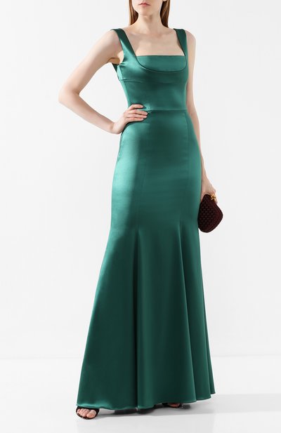 Атласное платье DOLCE & GABBANA, арт. F6G40T/FURHH, фото 2
