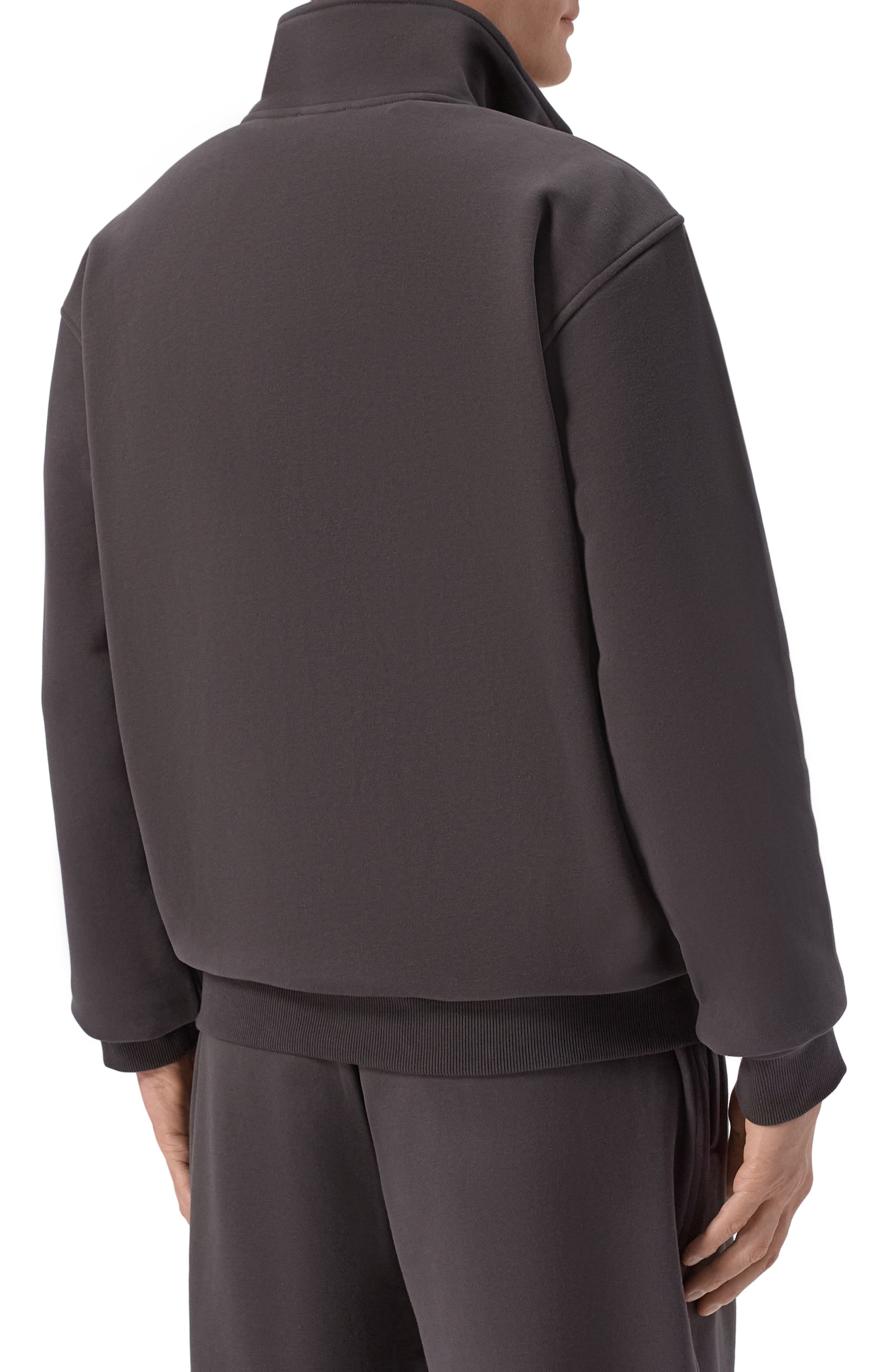 Хлопковая толстовка 12 STOREEZ темно-серого цвета по цене 18000 руб., арт. 135807, фото 4 Хлопковая толстовка 12 STOREEZ, арт. 135807, фото 4