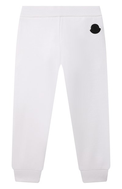 Комплект из толстовки и брюк MONCLER белого цвета по цене 54100 руб., арт. G2-954-8M755-20-809B3/12-14A, фото 5 Комплект из толстовки и брюк MONCLER, арт. G2-954-8M755-20-809B3/12-14A, фото 5