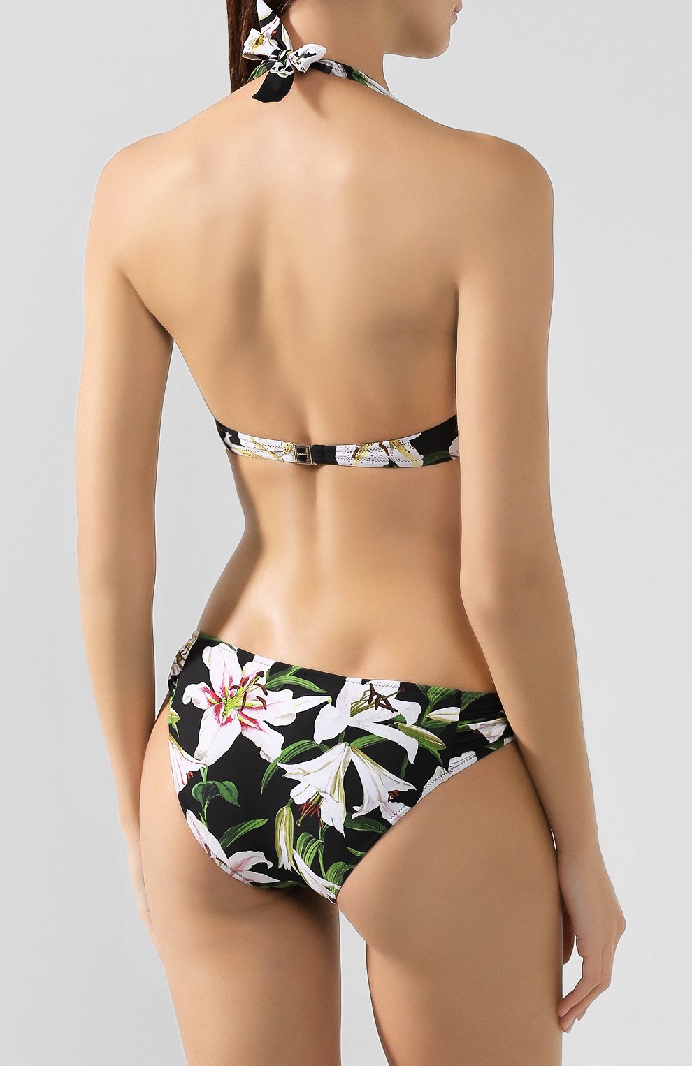 Раздельный купальник DOLCE & GABBANA черного цвета по цене 73350 руб., арт. 08A67J/FSGQR, фото 3 Раздельный купальник DOLCE & GABBANA, арт. 08A67J/FSGQR, фото 3