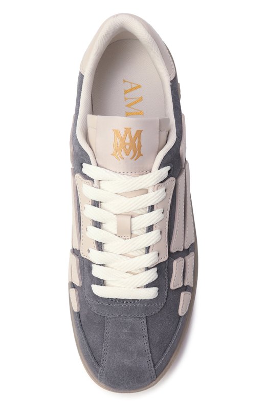 Замшевые кеды Pacific Bones Amiri AMF0SR1176 Серый  AMF0SR1176 Фото 6