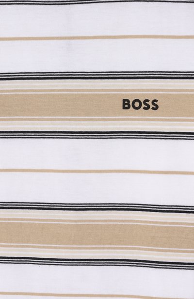Хлопковая футболка BOSS, арт. J52045, фото 3