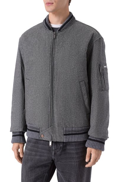 Бомбер из шерсти и шелка ICEBERG, арт. 0090/3080, фото 3
