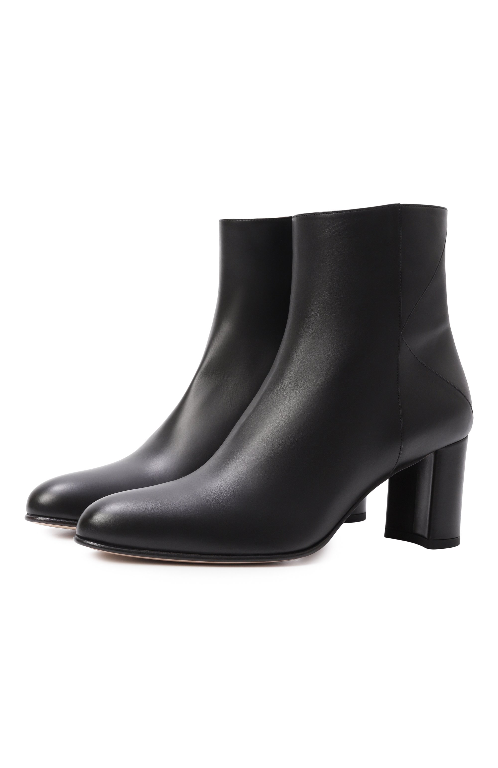 Кожаные ботильоны KITON, арт. D59823K0905F01, фото 1