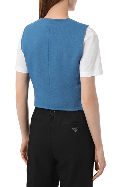 Шерстяной жилет GUCCI, арт. 649337 ZAF6I, фото 4