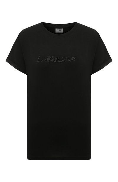 Женская хлопковая футболка SEVEN LAB, арт. T F CR black