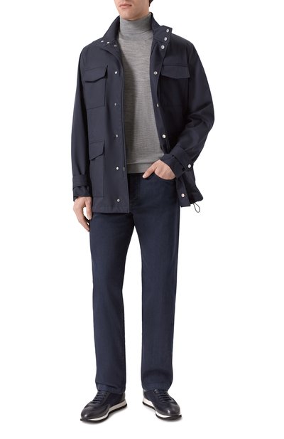 Мужской шерстяная водолазка CANALI, арт. C1126/MK02353