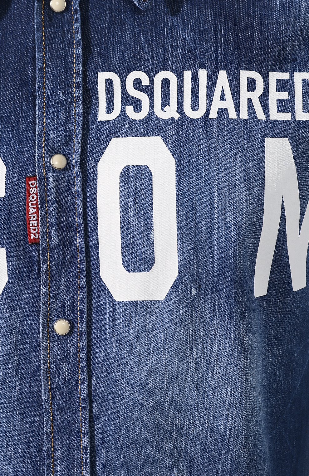 Джинсовая рубашка DSQUARED2, арт. S79DL0001/S30341, фото 5