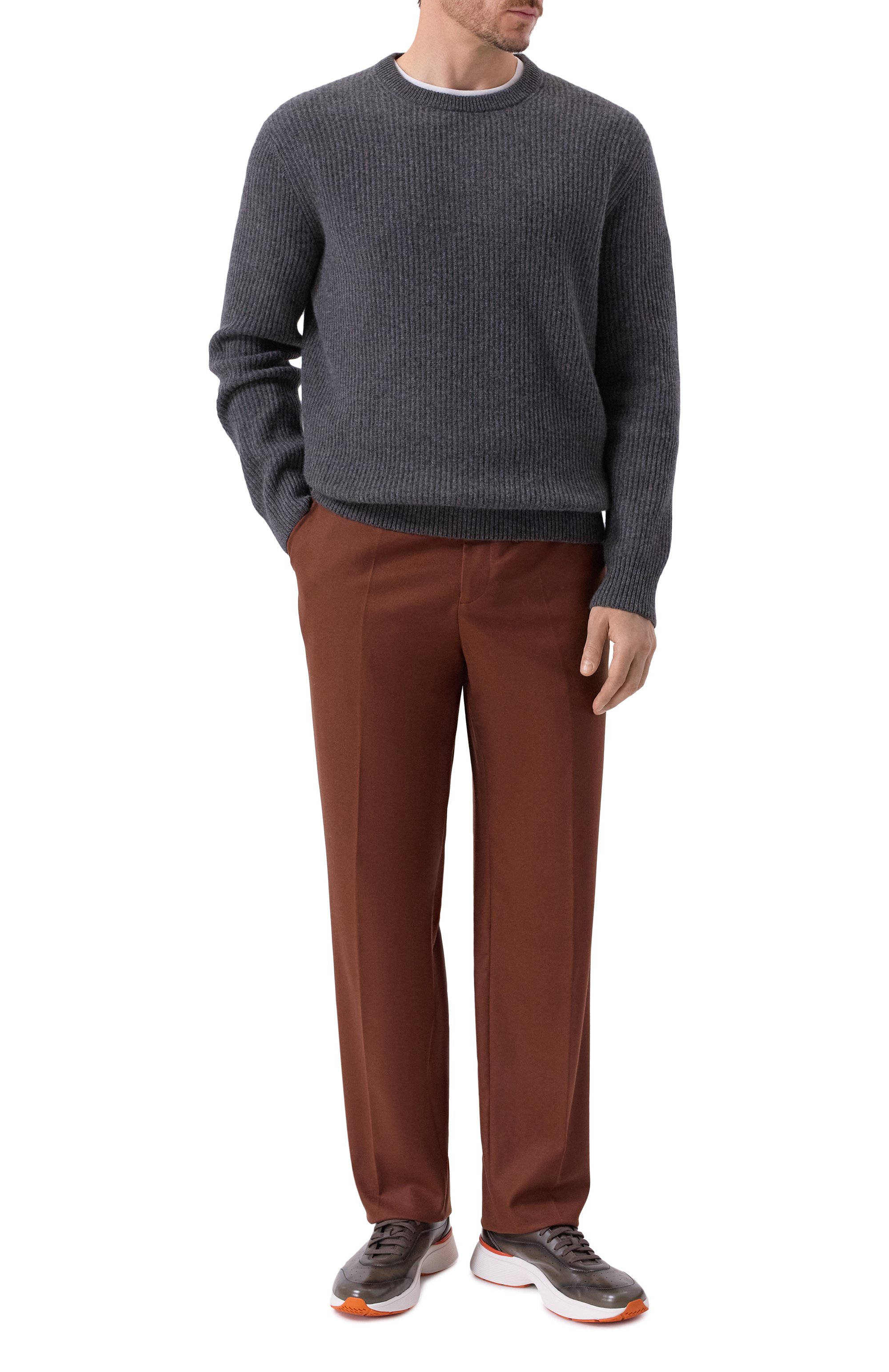 Шерстяные брюки 12 STOREEZ, арт. 135682, фото 2