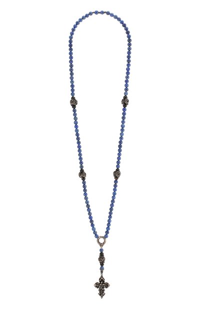 Бидсы ангелы и демоны GL JEWELRY синего цвета по цене 39160 руб., арт. PB603, фото 1 Бидсы ангелы и демоны GL JEWELRY, арт. PB603, фото 1