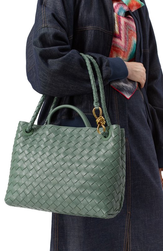 Сумка Andiamo medium Bottega Veneta 766016/VCPP Зелёный  766016/VCPP Фото 8