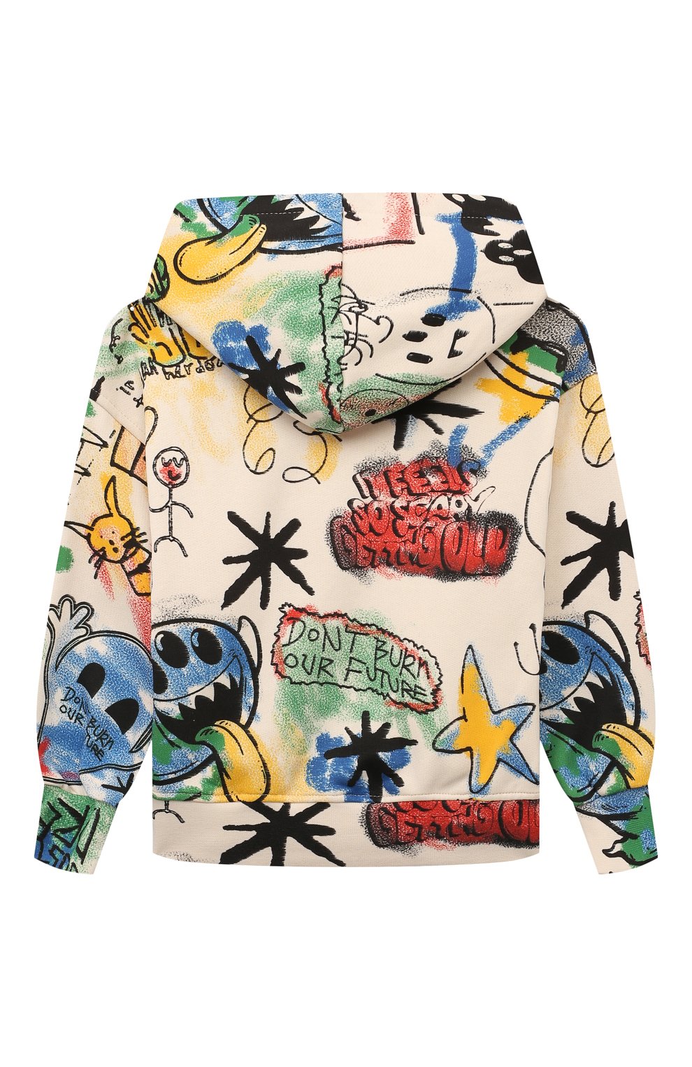 Хлопковое худи BARROW, арт. F4BKJUHS015, фото 2