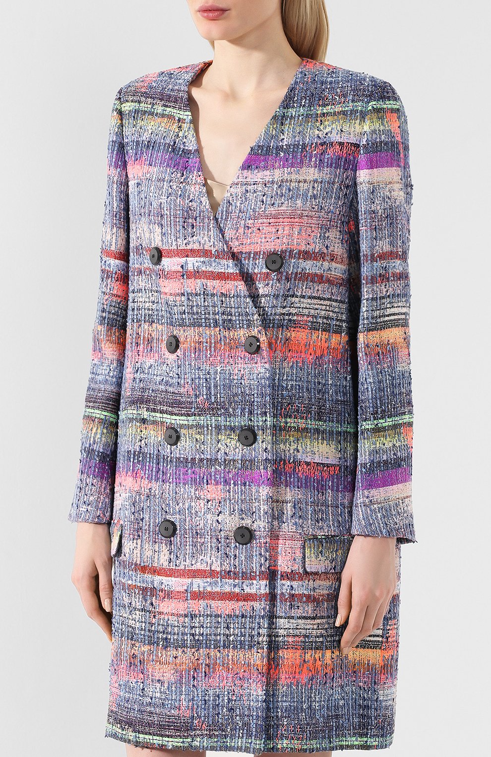 Двубортное пальто EMPORIO ARMANI, арт. 2NL47T/22108, фото 3