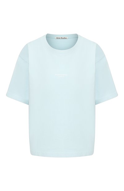 Женская хлопковая футболка ACNE STUDIOS, арт. AL0135