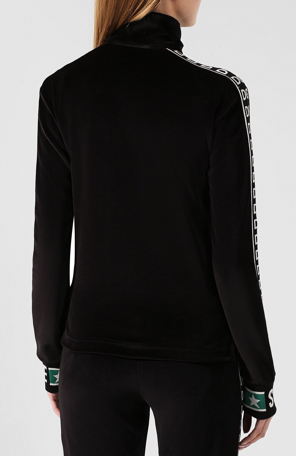 Толстовка DOLCE & GABBANA черного цвета по цене 87600 руб., арт. F9G48T/FUVJH, фото 4 Толстовка DOLCE & GABBANA, арт. F9G48T/FUVJH, фото 4
