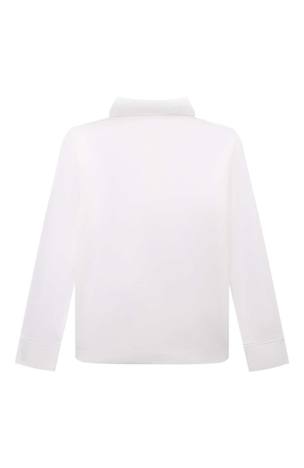 Хлопковое поло STEFANO RICCI JUNIOR белого цвета по цене 51900 руб., арт. KY01034P03/Y23352, фото 2 Хлопковое поло STEFANO RICCI JUNIOR, арт. KY01034P03/Y23352, фото 2