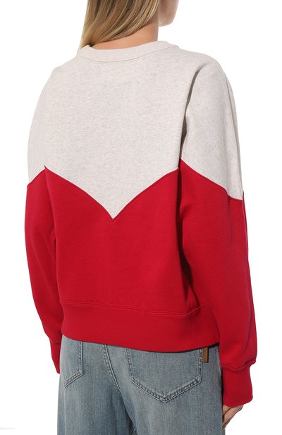 Хлопковый свитшот ISABEL MARANT ETOILE, арт. 23PSW0006FA-A1M08E, фото 4