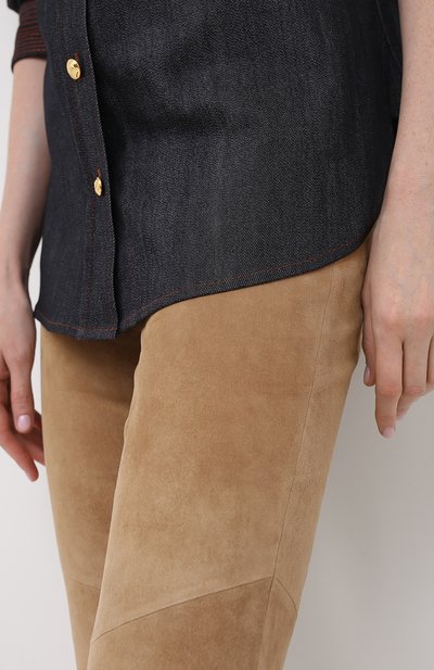 Замшевые брюки ESCADA, арт. 5024576, фото 5