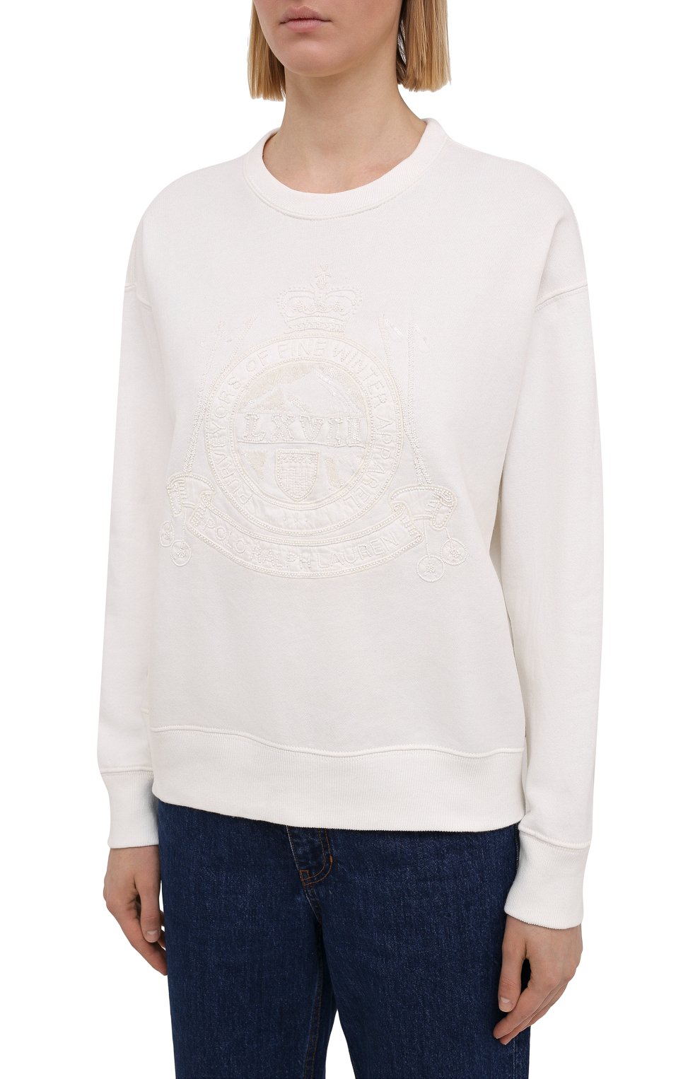 Хлопковый свитшот POLO RALPH LAUREN, арт. 211827880, фото 3