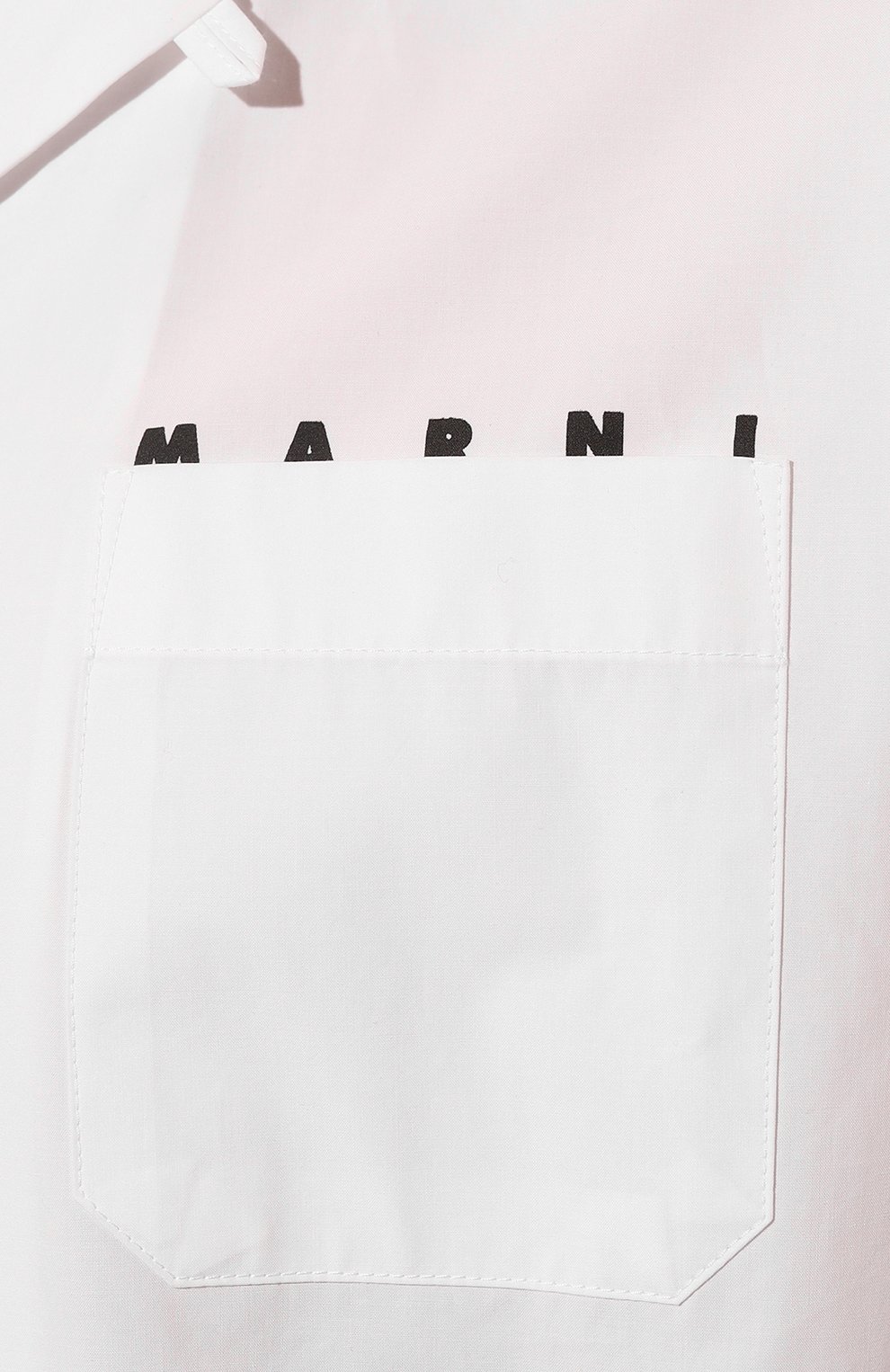 Хлопковая рубашка MARNI, арт. CUMU0213P0/USCV08, фото 5