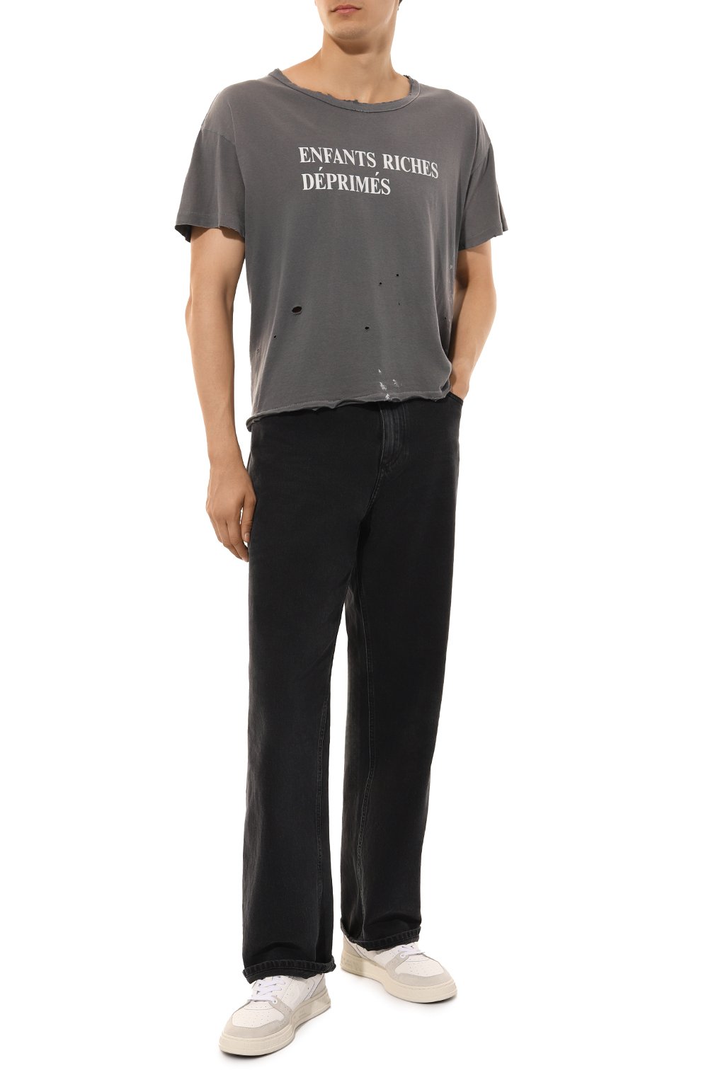 Хлопковая футболка ENFANTS RICHES DEPRIMES, арт. 010-740, фото 2
