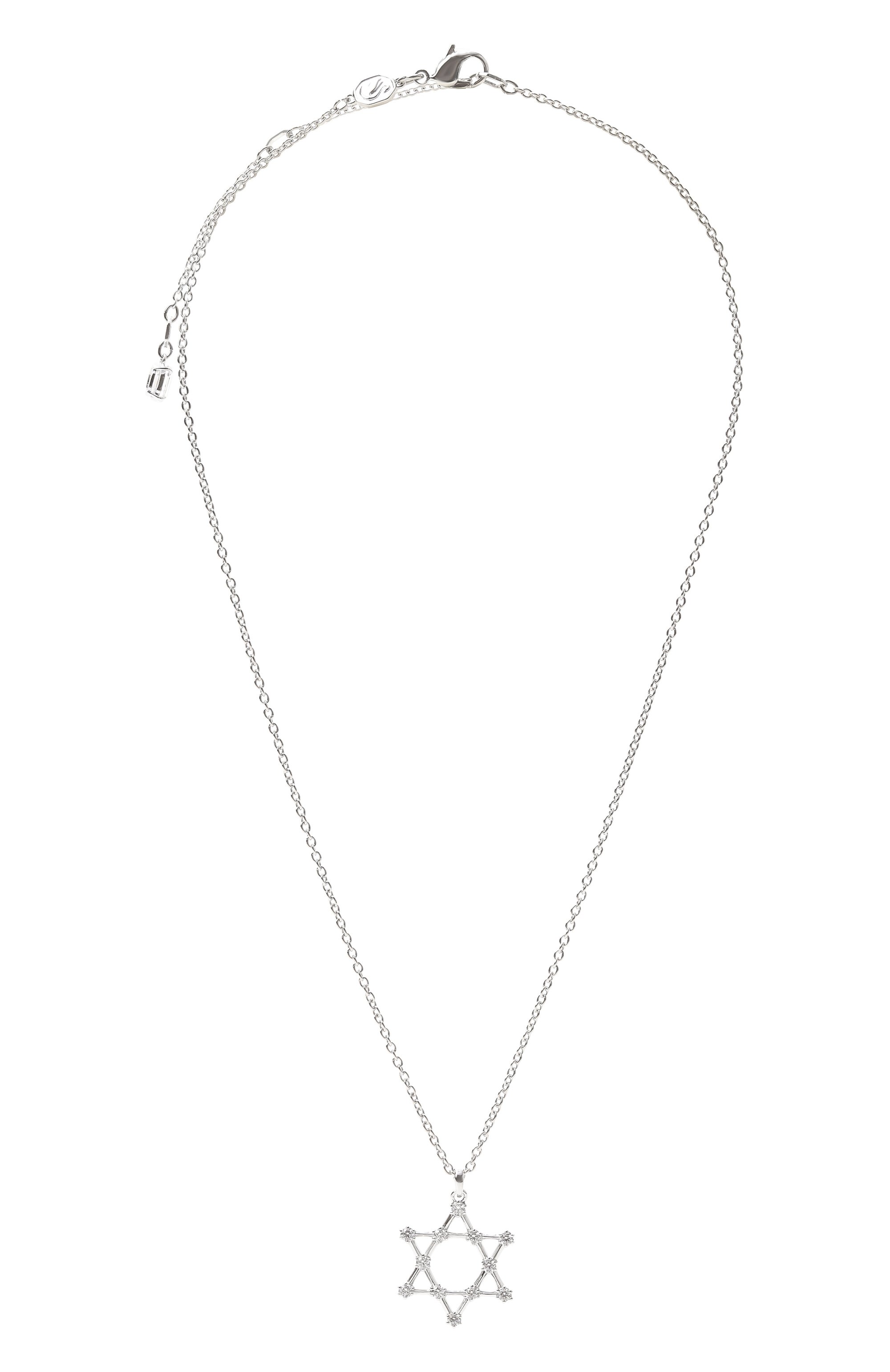 Подвеска insigne SWAROVSKI серебряного цвета по цене 21400 руб., арт. 5677156, фото 1 Подвеска insigne SWAROVSKI, арт. 5677156, фото 1