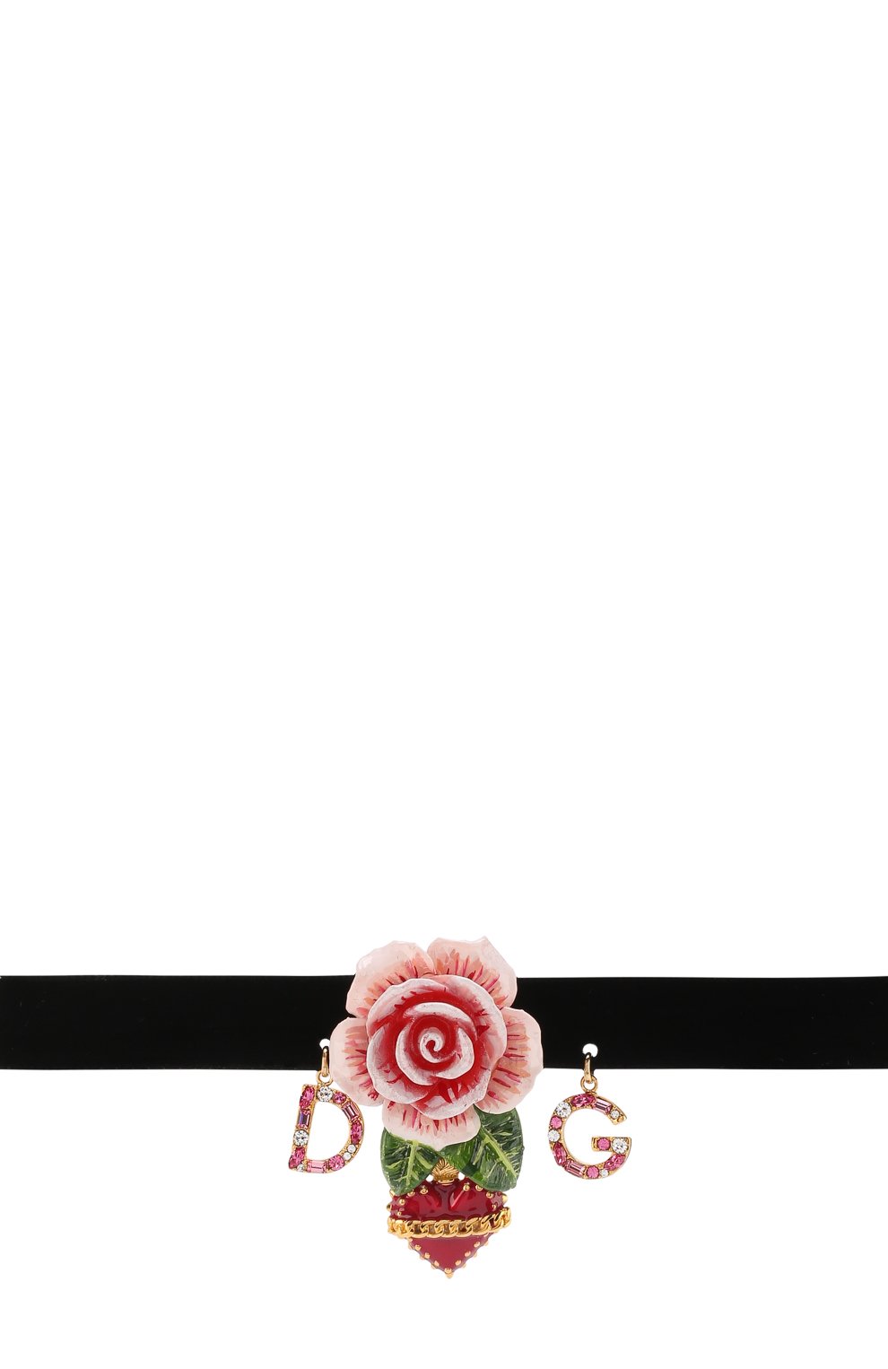 Чокер с декором в виде банта и отделкой из кристаллов swarovski DOLCE & GABBANA, арт. WNK4R1/W1111, фото 1