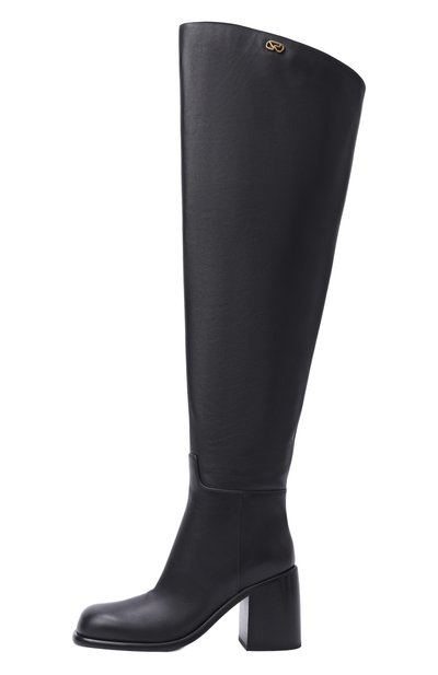 Кожаные ботфорты avenue 80 SERGIO ROSSI, арт. B15560/MMVN13, фото 4