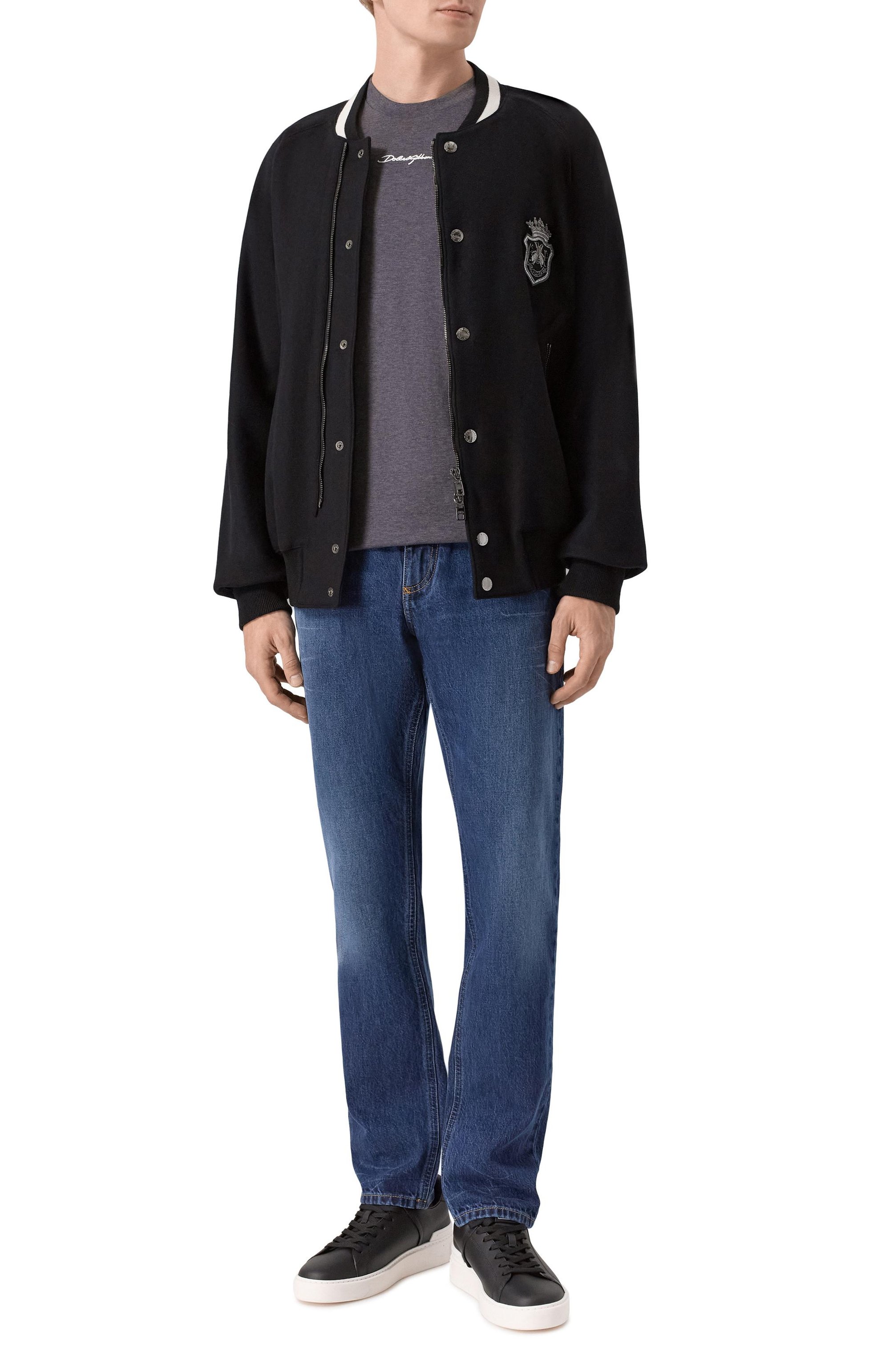 Хлопковая футболка DOLCE & GABBANA, арт. G8RN8Z/G7P0C, фото 2