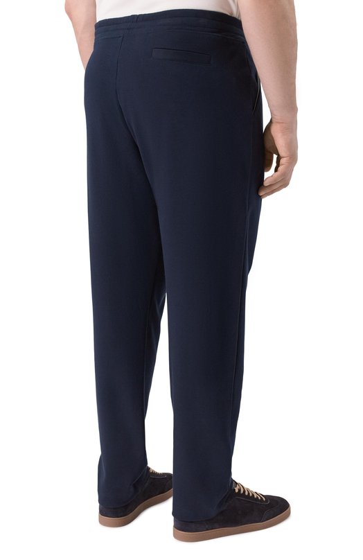 Хлопковые брюки Canali T0886/MJ02446 Синий  T0886/MJ02446 Фото 4