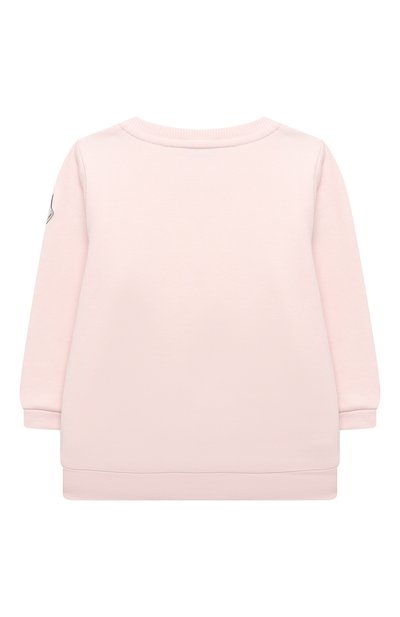 Комплект из свитшота и брюк MONCLER светло-розового цвета по цене 28050 руб., арт. F2-951-8M734-10-809EH, фото 3 Комплект из свитшота и брюк MONCLER, арт. F2-951-8M734-10-809EH, фото 3