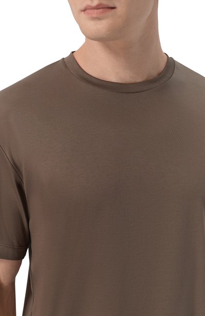 Хлопковая футболка GIORGIO ARMANI, арт. 6LSM90/SJTKZ, фото 5