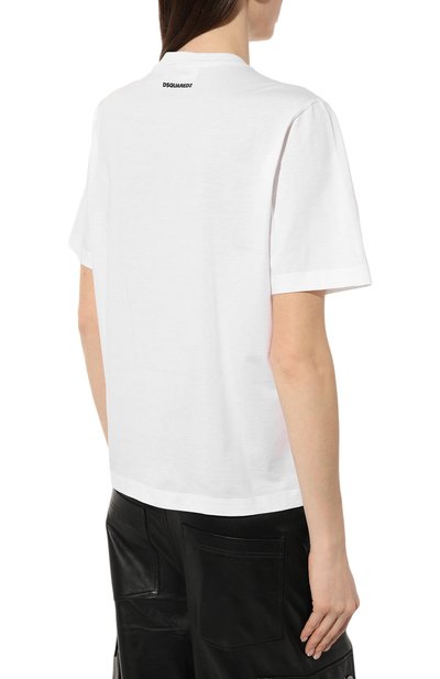Хлопковая футболка DSQUARED2, арт. S75GD0335/S23009, фото 4