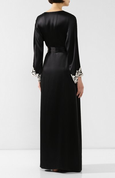 Шелковый халат LA PERLA, арт. 0019231, фото 4