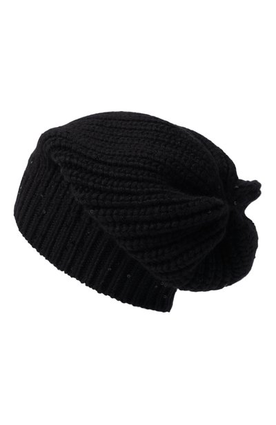 Женская шапка из кашемира и шелка BRUNELLO CUCINELLI, арт. M32373999