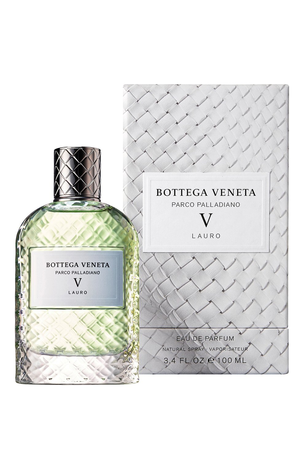 Парфюмерная вода v lauro (100ml) BOTTEGA VENETA бесцветного цвета по цене 28400 руб., арт. 3614225940651, фото 2 Парфюмерная вода v lauro (100ml) BOTTEGA VENETA, арт. 3614225940651, фото 2