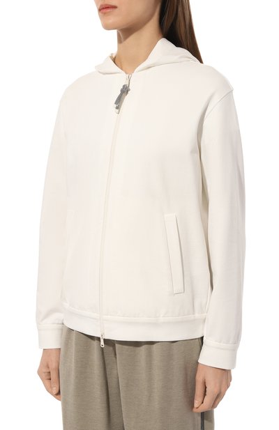 Хлопковая толстовка BRUNELLO CUCINELLI, арт. MH827B1190, фото 3