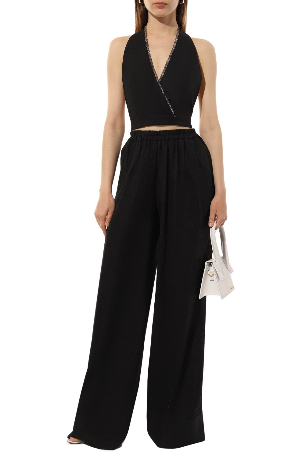 Топ изо льна и хлопка MIDGARD PARIS, арт. V1-VT2-BK., фото 2