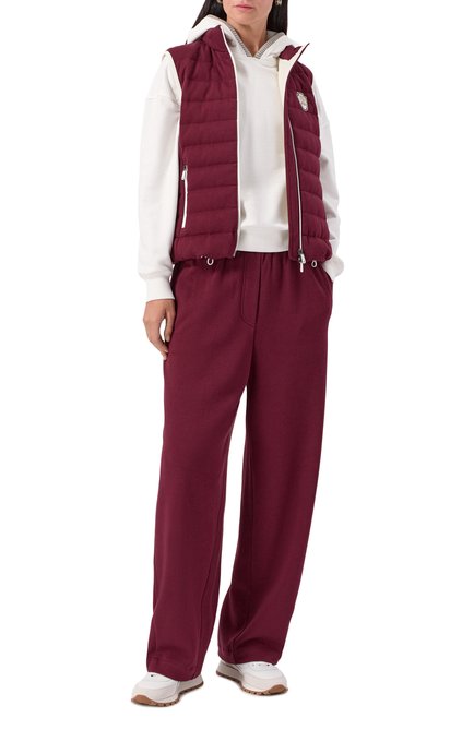 Женские хлопковые брюки BRUNELLO CUCINELLI, арт. MG927VD299