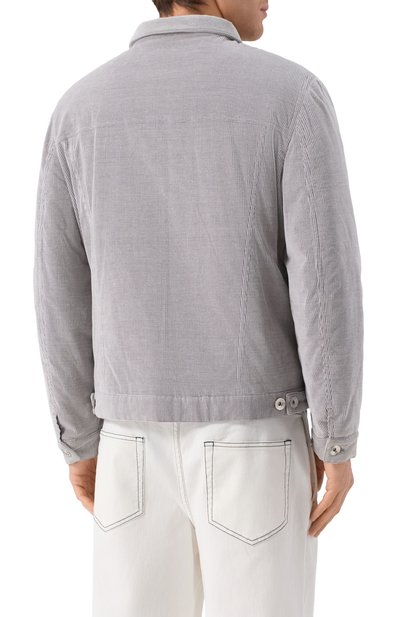 Вельветовая куртка-рубашка BRUNELLO CUCINELLI, арт. MQ4356880, фото 4