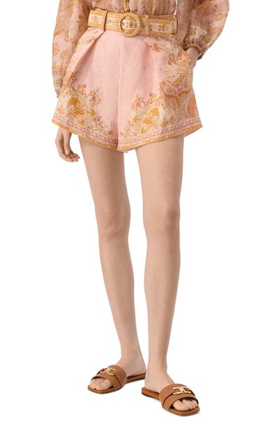 Льняные шорты ZIMMERMANN, арт. 2645ARS252, фото 3